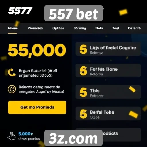 Promoções e bônus atraem novos usuários para 557 bet